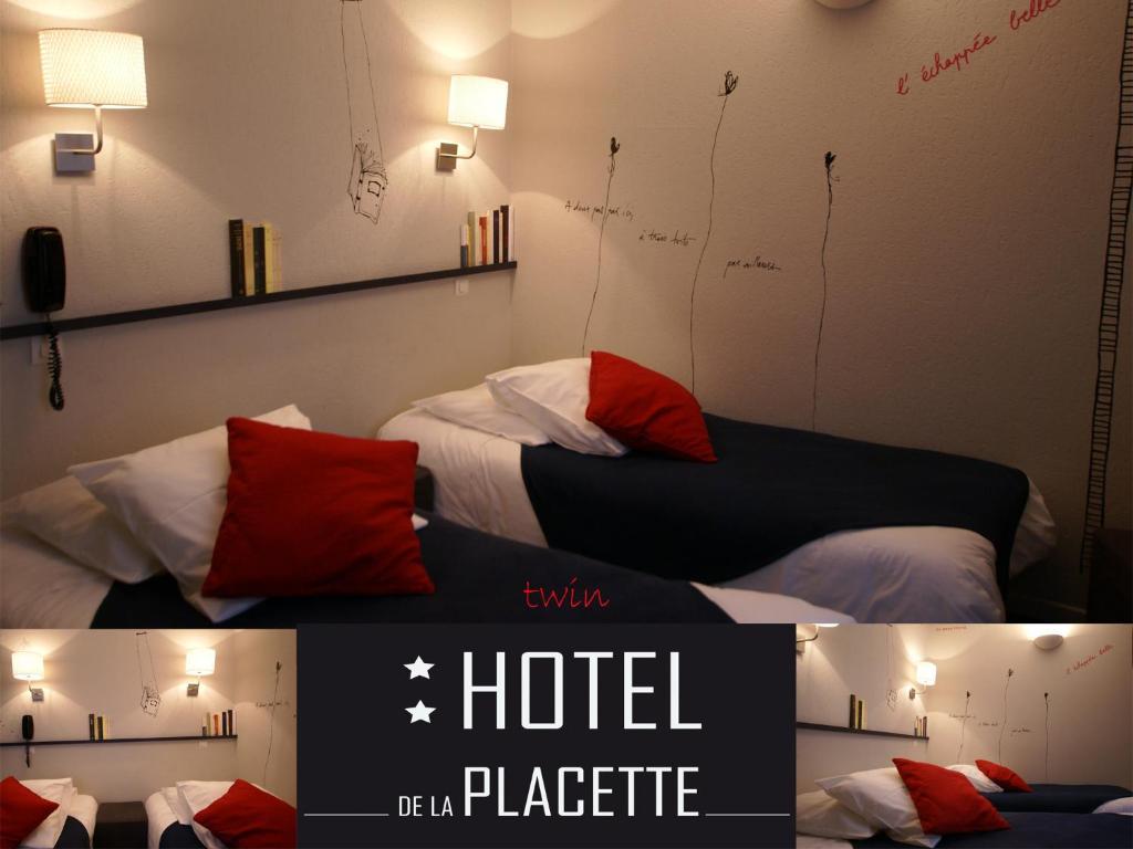 Hotel De La Placette Барселоннетт Номер фото
